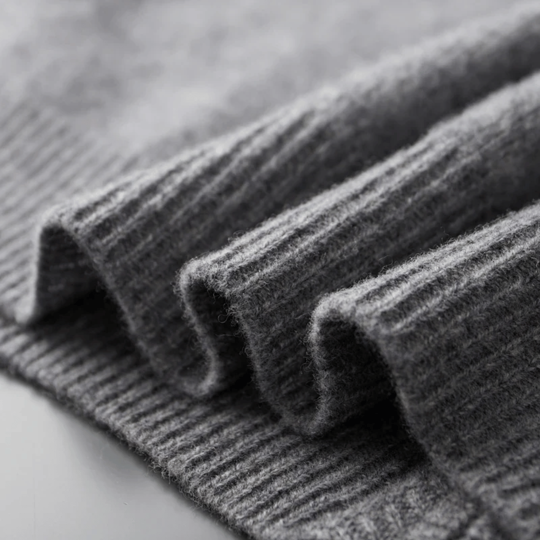 The Amari Cashmere Zip Jacket