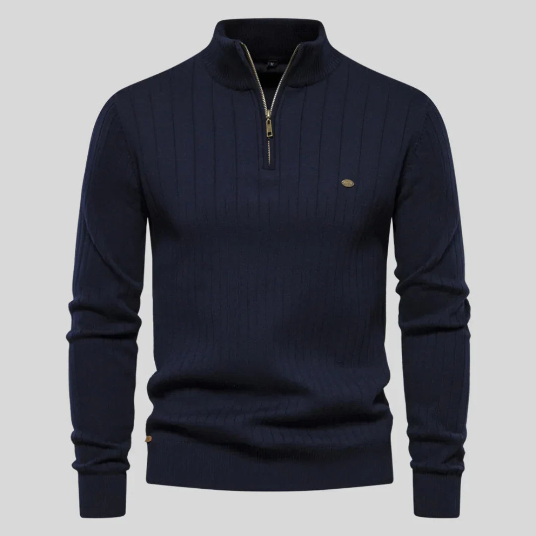 Bernhard classic knit pullover – men