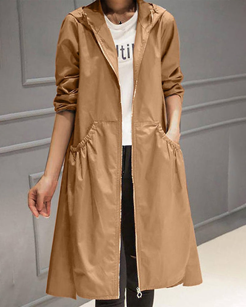 LAYLA | Comfortable Long Jacket for Women