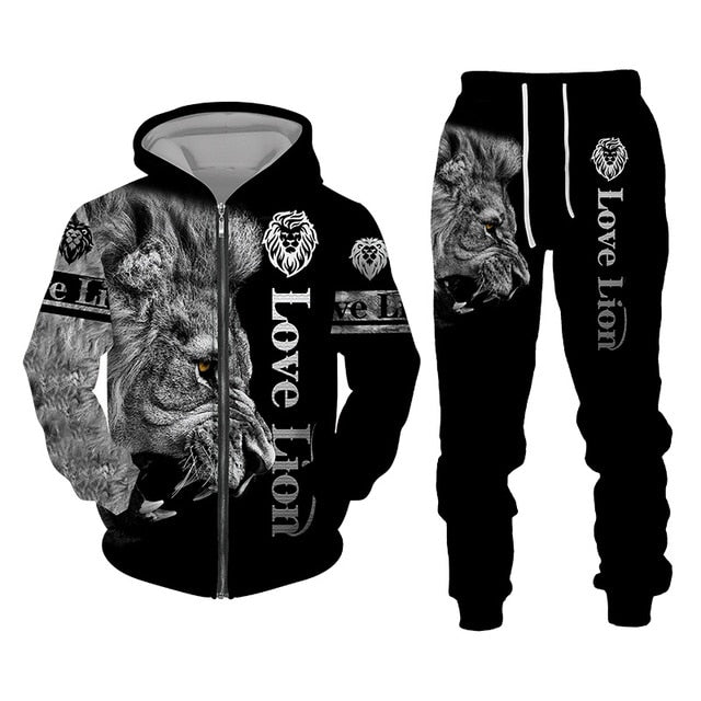 Comfortable men's lowen jogging suit