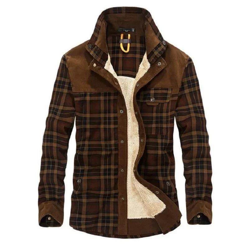 Rustic Trail Wool Plaid Jacket