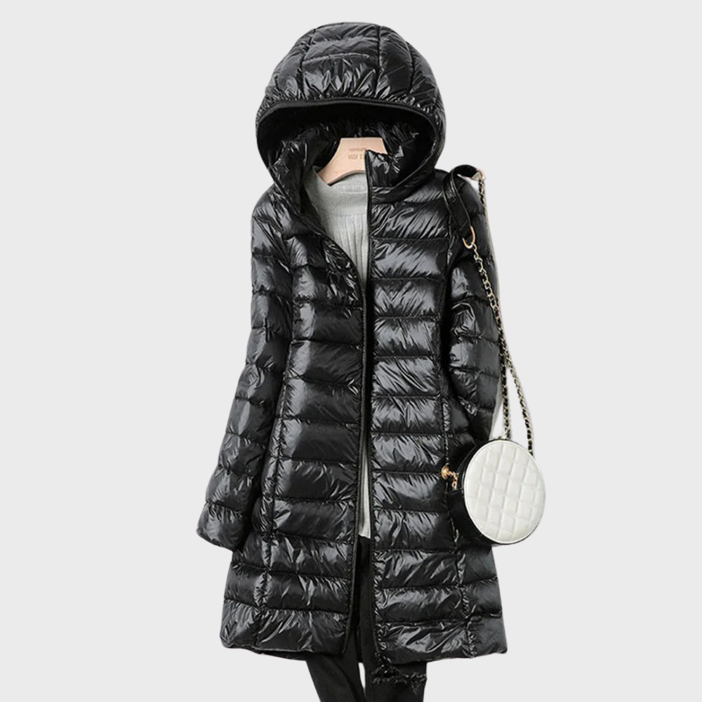 Fashion Street | Stylish Long Down Waterproof Jacket for Women