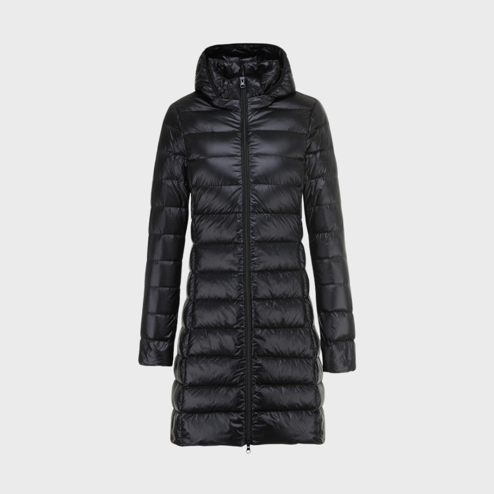 Fashion Street | Stylish Long Down Waterproof Jacket for Women
