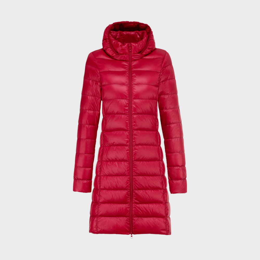 Fashion Street | Stylish Long Down Waterproof Jacket for Women