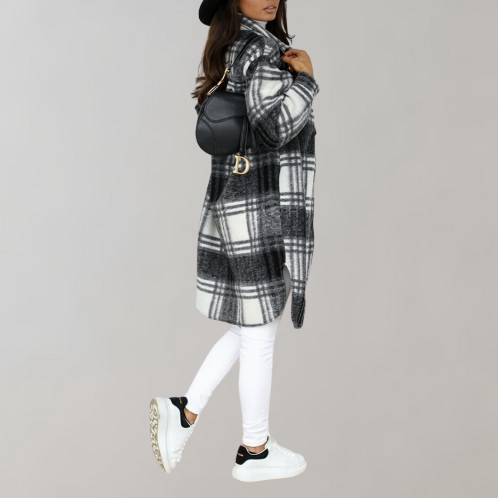 Fashion Street | checkered jacket for women