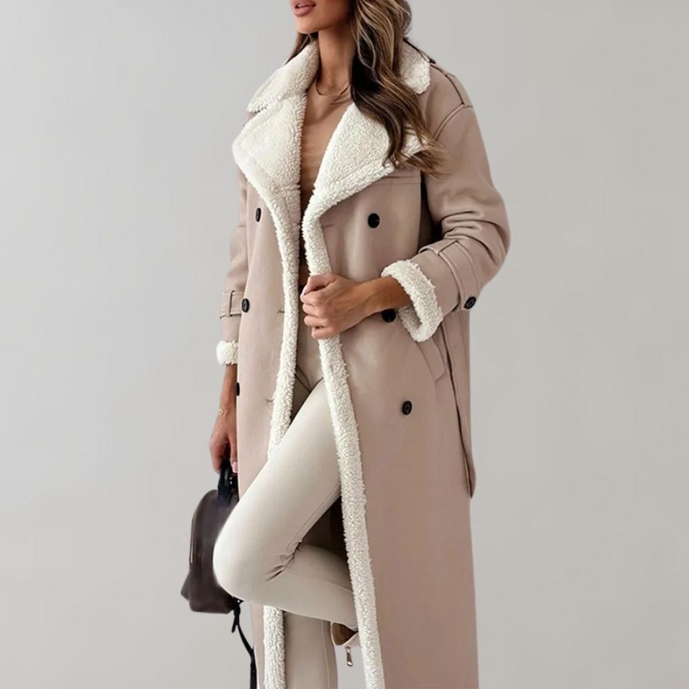 Fashion Street | Stylish leather jacket with fur