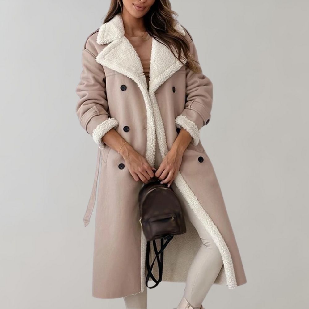 Fashion Street | Stylish leather jacket with fur