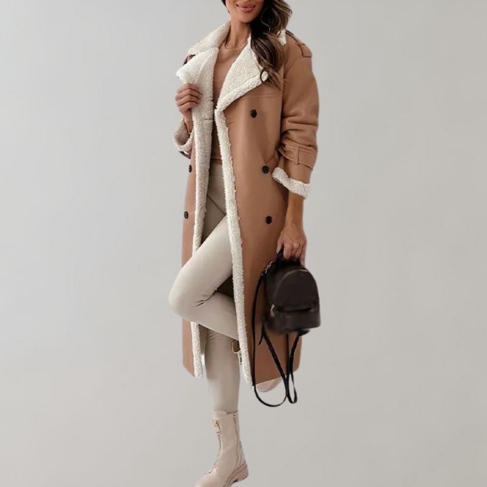 Fashion Street | Stylish leather jacket with fur