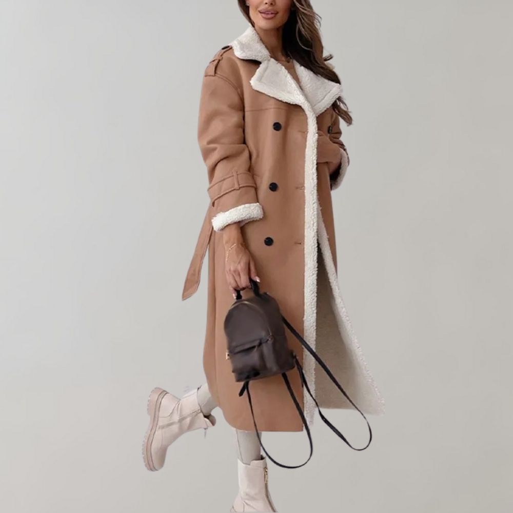 Fashion Street | Stylish leather jacket with fur