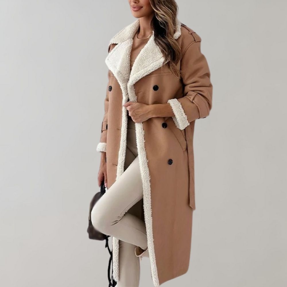 Fashion Street | Stylish leather jacket with fur