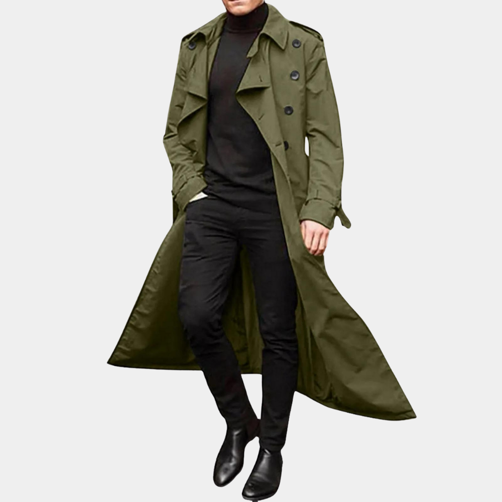 MILES | Casual Waterproof Trench Coat for Men