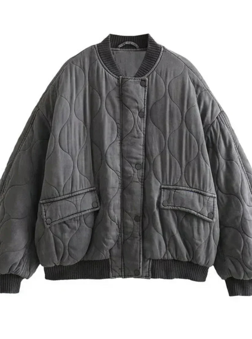 Sofia lined bomber jacket – women