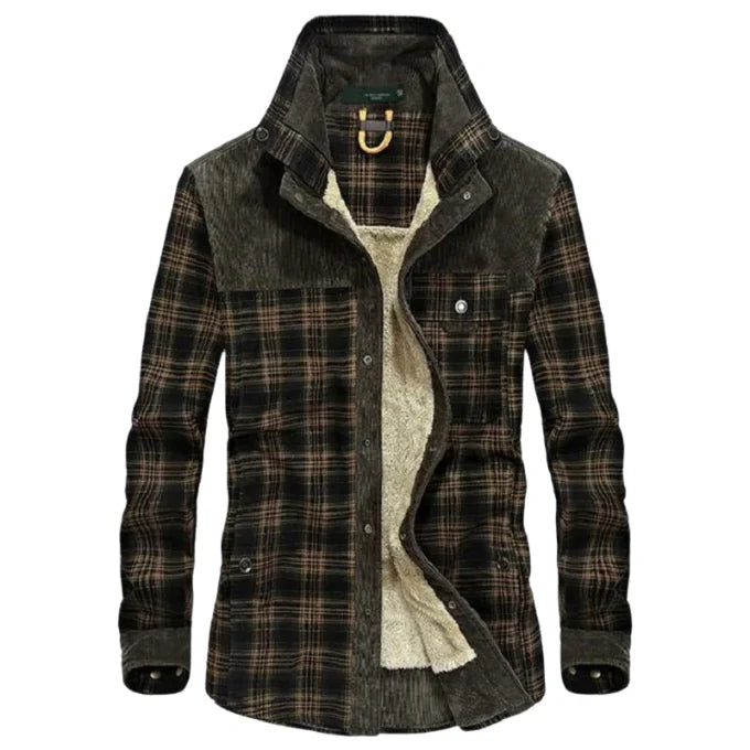 Rustic Trail Wool Plaid Jacket