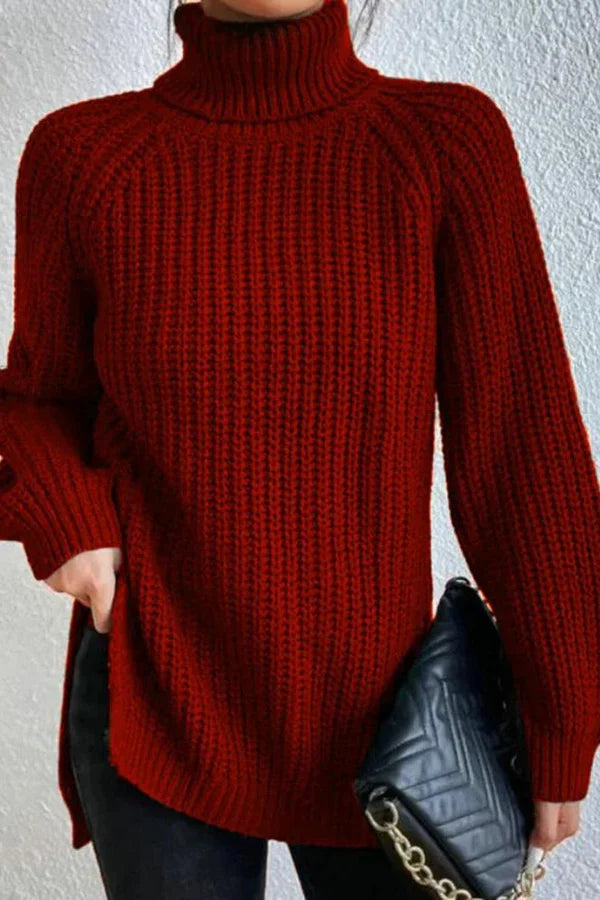 Annette - beautiful sweater - turtleneck sweater