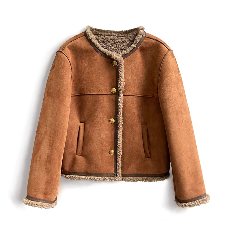 Lexie | Soft Suede Jacket For Ladies