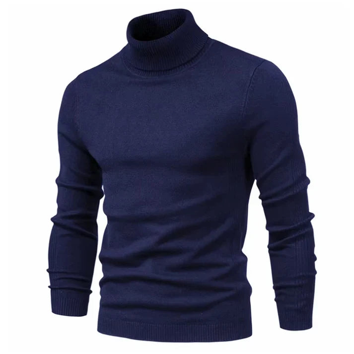 Noah – cashmere turtleneck sweater with slim fit