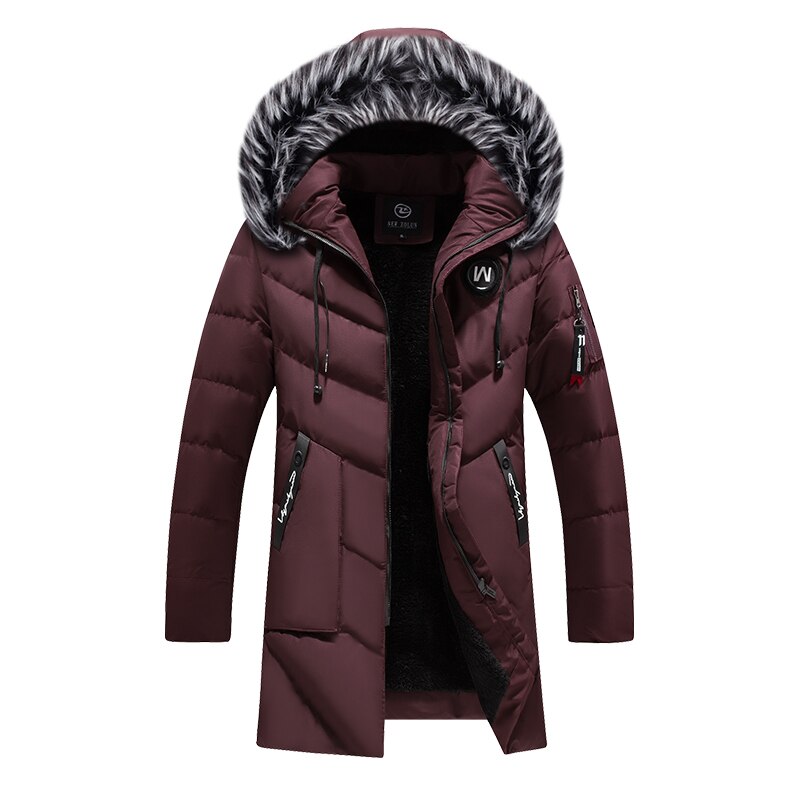 Gavin | Warm Men's Winter Jacket with Faux Fur Collar