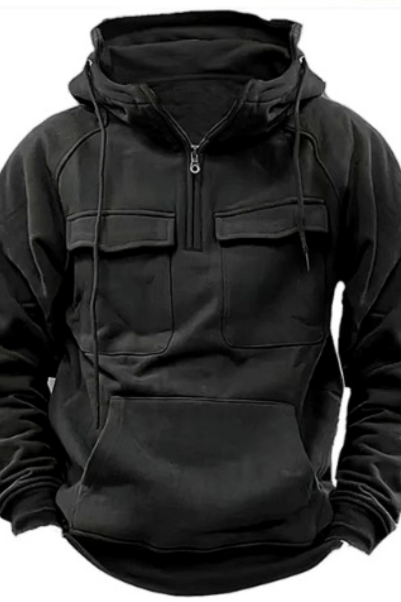 Adrian - hoodie with zipper