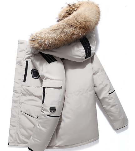 Bryan | Men's Winter Coat with Fur Hood