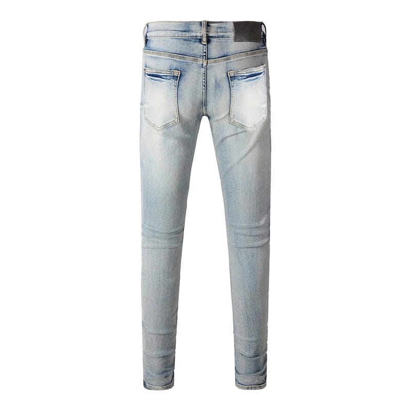 The Thornhill Distressed Biker Jeans
