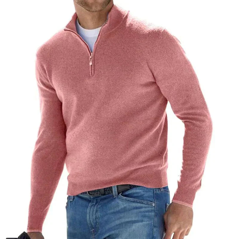 Tom Polo - Stylish zipper sweater for men (Italian design)
