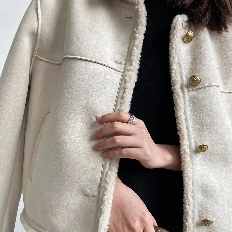 Lexie | Soft Suede Jacket For Ladies
