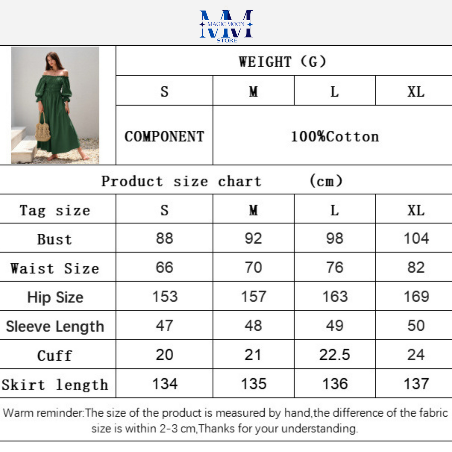 Green Retro Off-shoulder Dress