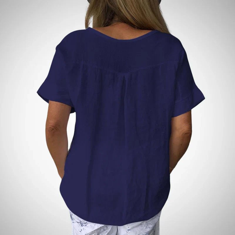 Chloe casual cotton top – women