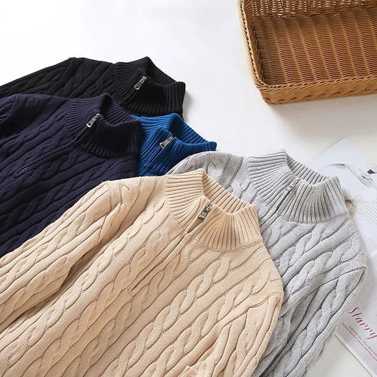 Jayden – high-quality knit sweater made from fine wool