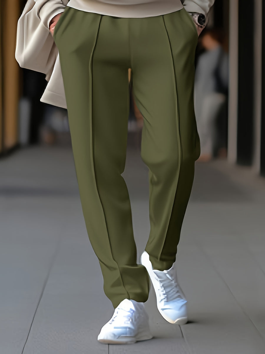 Elegant & comfortable men's leisure trousers