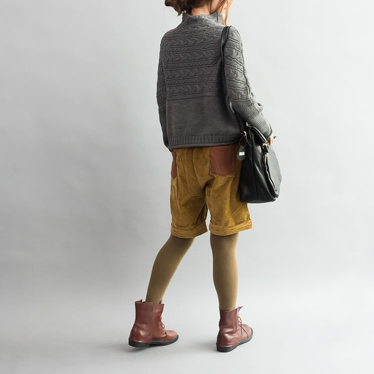 autumn thick gray woolen cable knit sweaters chunky oversize casual warm knit tops