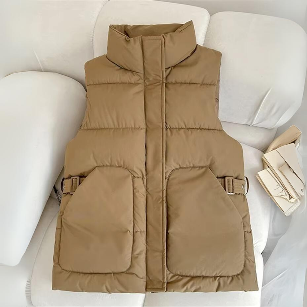Brooke Down Cotton Vest
