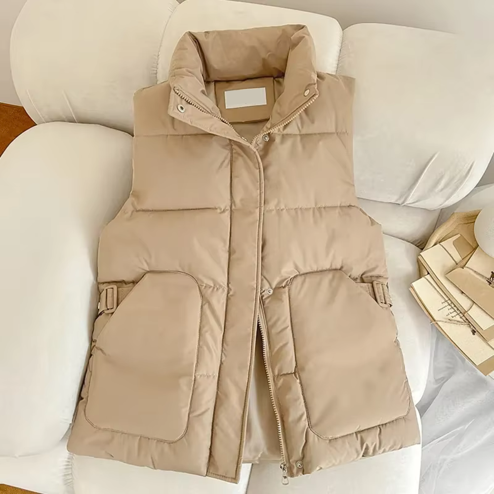 Brooke Down Cotton Vest
