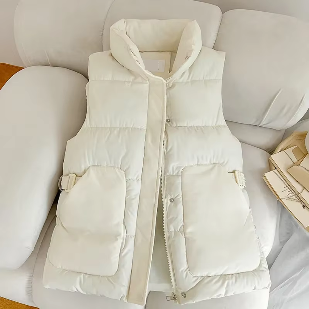 Brooke Down Cotton Vest