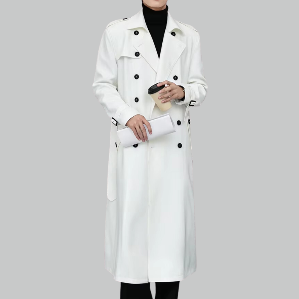 Ethan Double Breasted Trench Coat