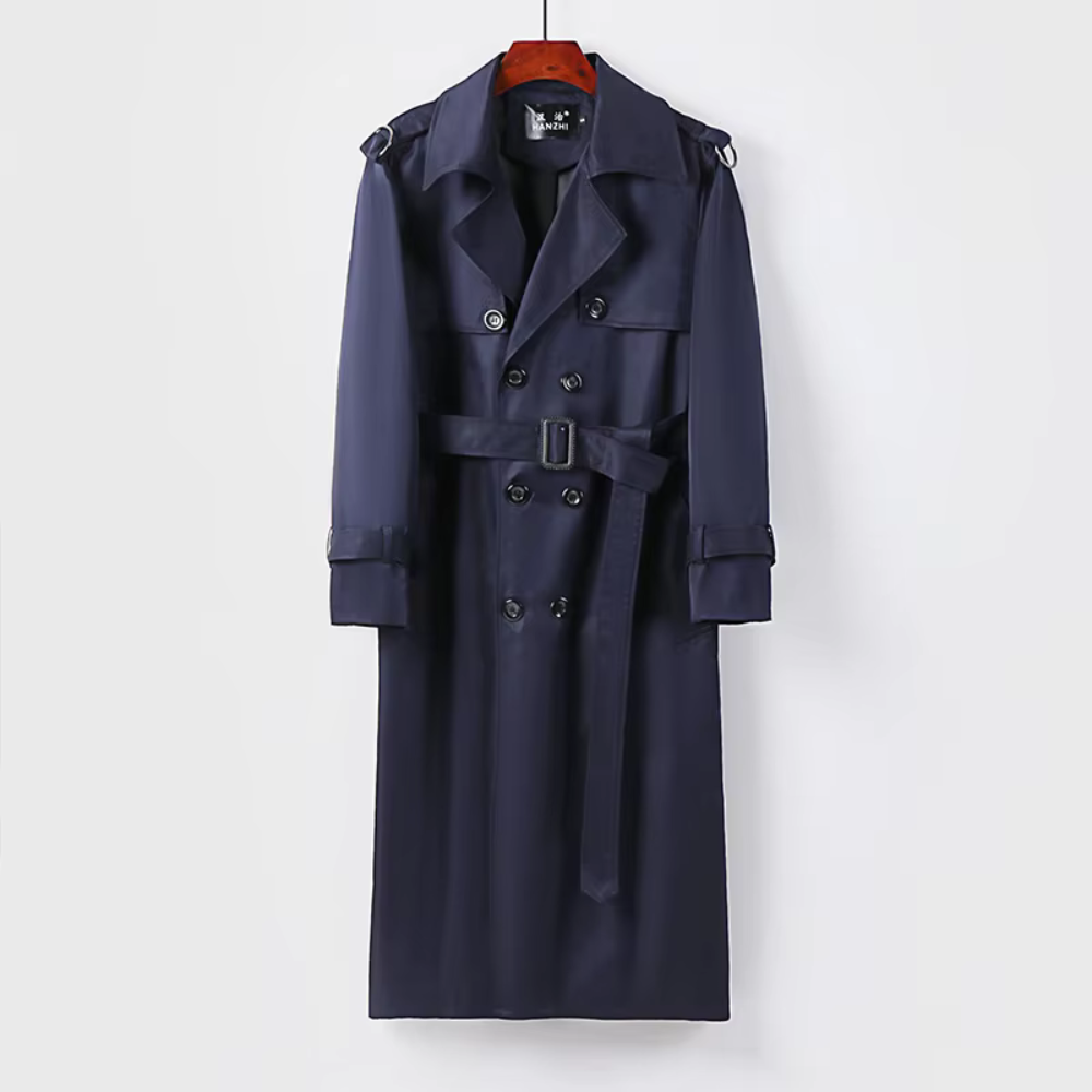 Jack Over the Knee Men Trench Coat