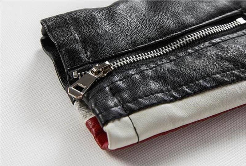 The Giancarlo Faux Leather Biker Jacket - Multiple Colors