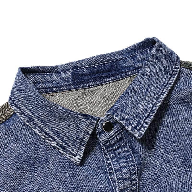 The Liam Long Sleeve Denim Shirt - Multiple Colors
