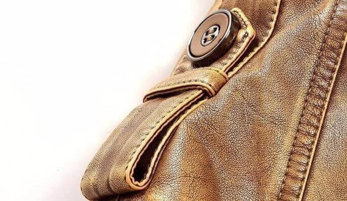 The Olivier Washed-Leather Biker Jacket - Multiple Colors