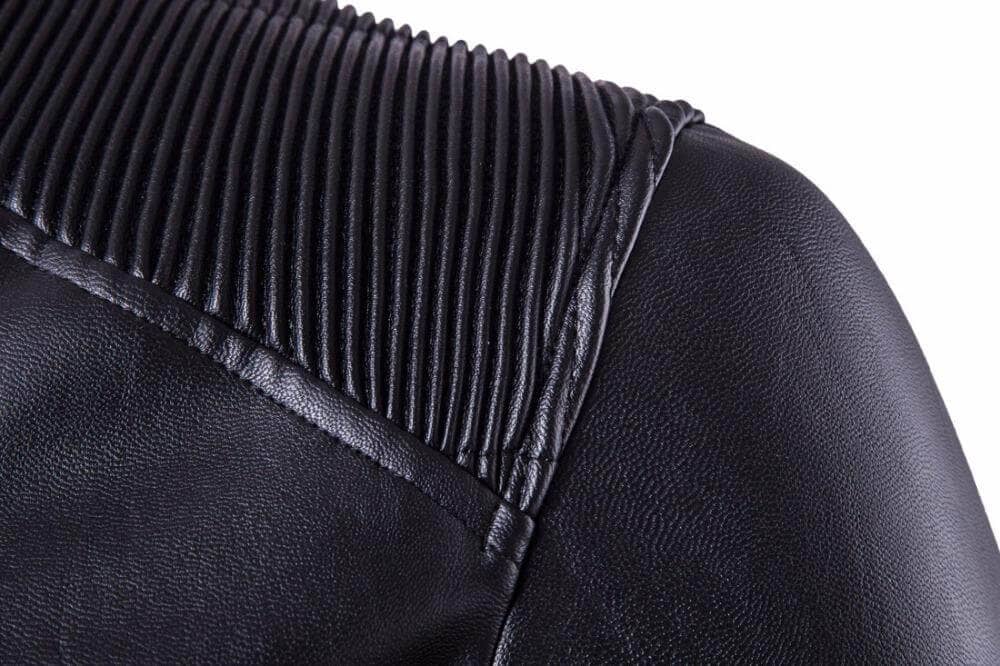 The Torino Faux Leather Moto Biker Jacket