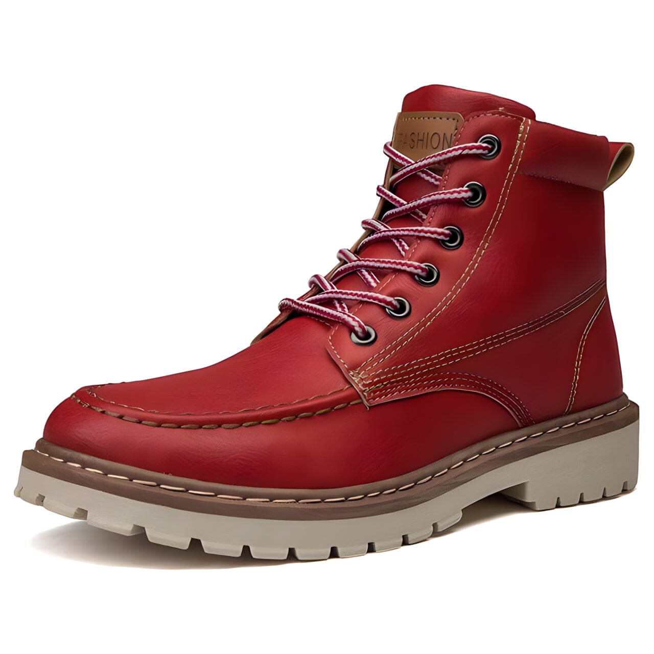 The Trenton Split Leather Ankle Boots - Multiple Colors