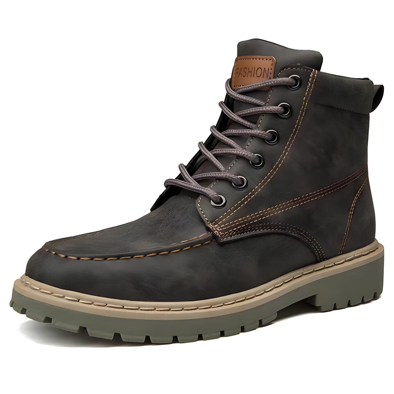The Trenton Split Leather Ankle Boots - Multiple Colors