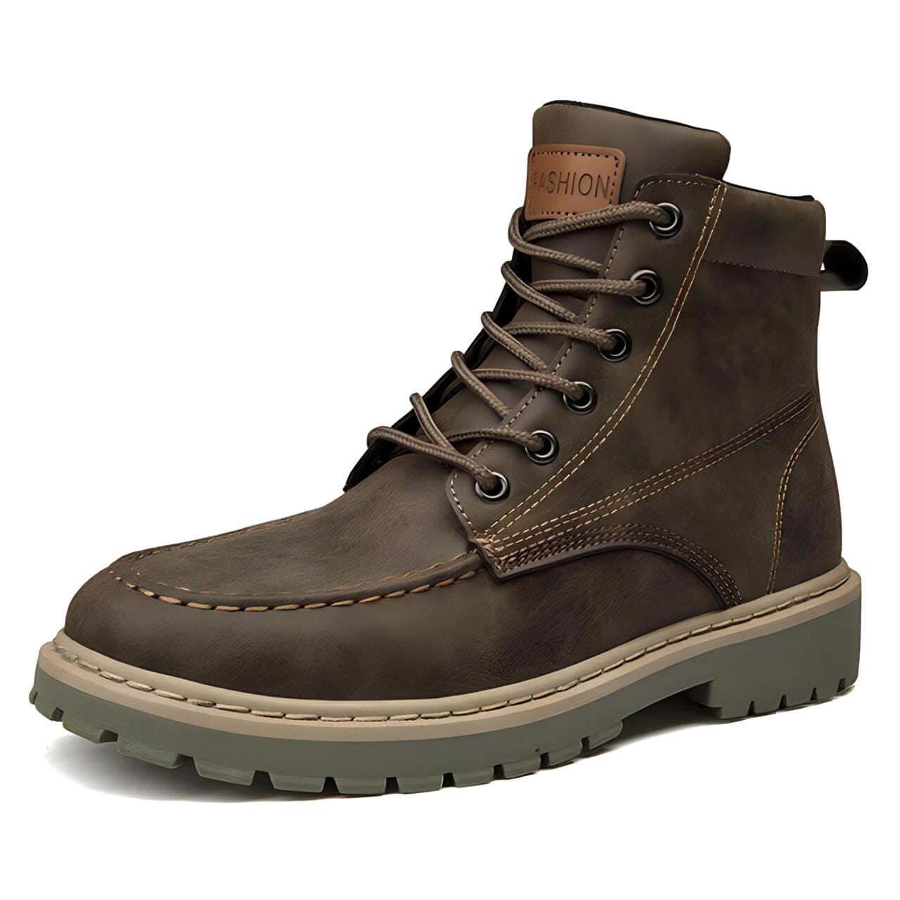 The Trenton Split Leather Ankle Boots - Multiple Colors