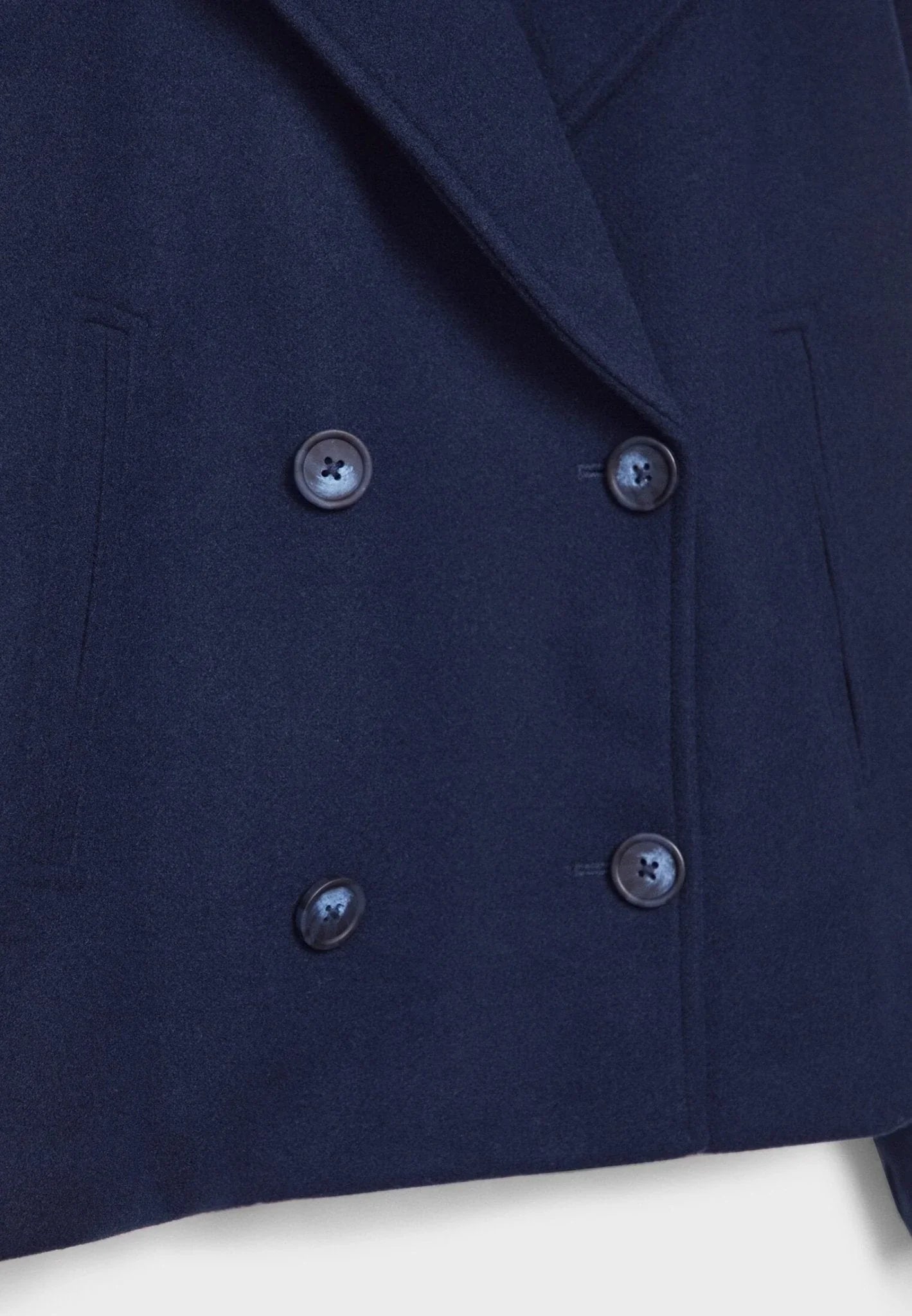 Short double-breasted jacket with an elegant cut