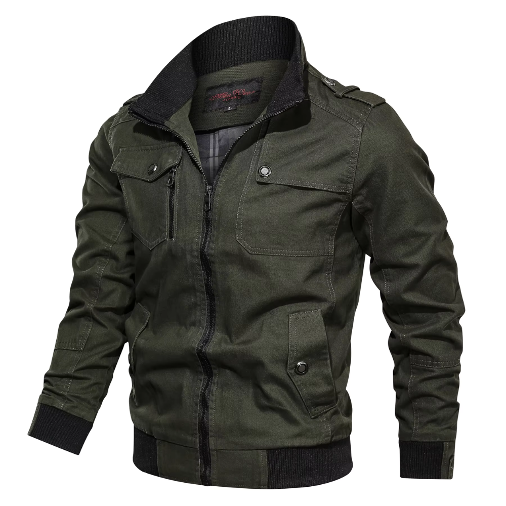 Theo Military Bomber Jacket