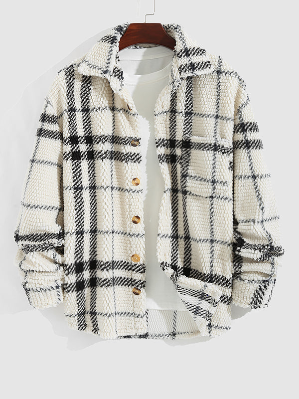 Davin - Lässige, Warme, Flauschige Fleecejacke Für Herren