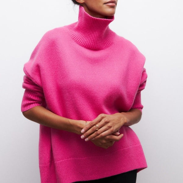 Sylvana - Pullover Mit Rollkragen