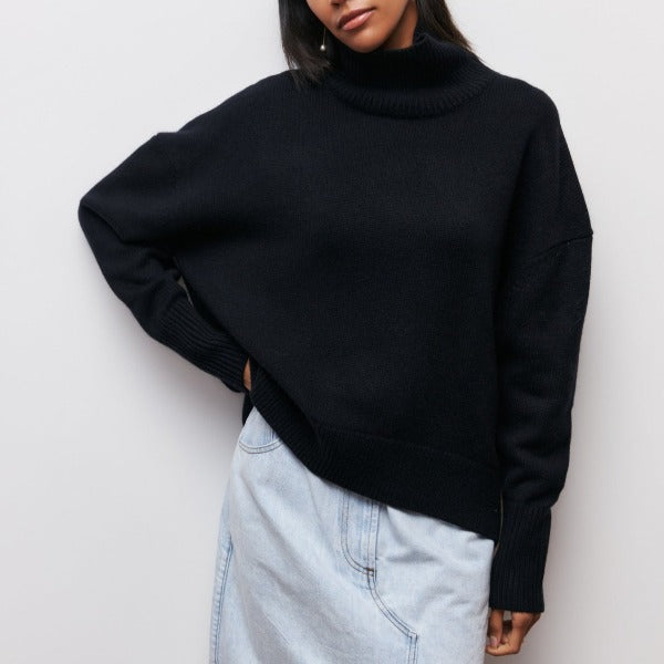 Sylvana - Pullover Mit Rollkragen