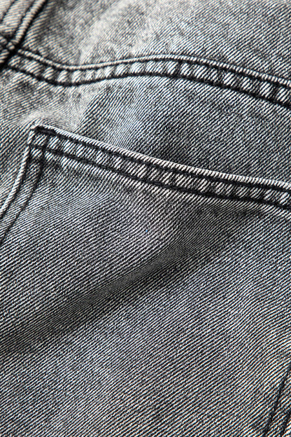 Cornelia women's jeans with asymmetrical waistband – modern high-waisted fit