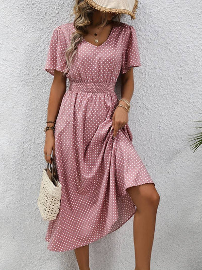 Leah – very casual short sleeve dress